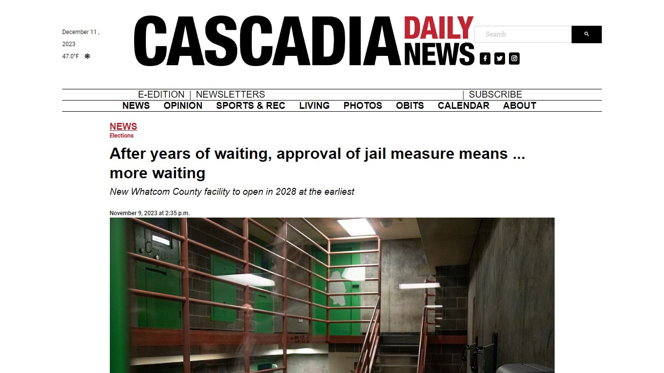 After years of waiting, approval of jail measure means ... more waiting