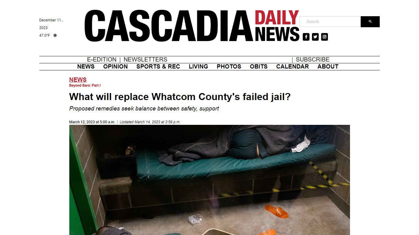 What will replace Whatcom County's failed jail? - Cascadia Daily